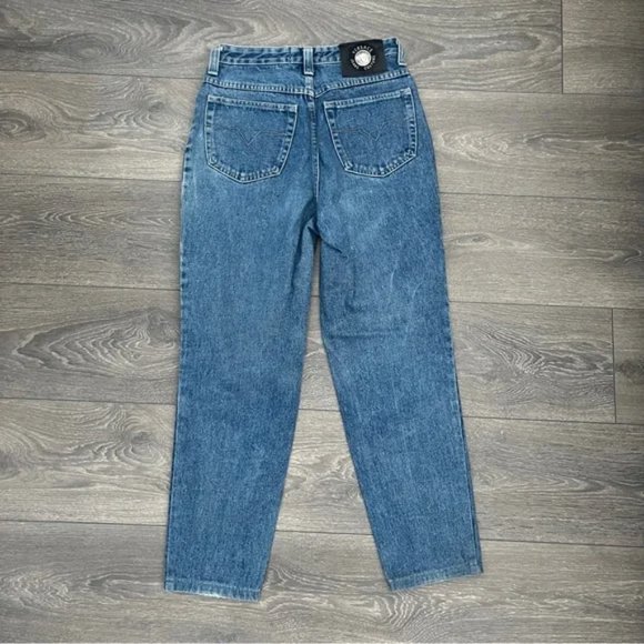Versace Couture Vintage High Waist Denim Jeans - Picture 7 of 13